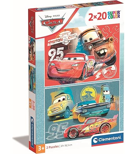 Amazon.com: Liscianigiochi 91867 Disney Eco Puzzle Df Cars 60